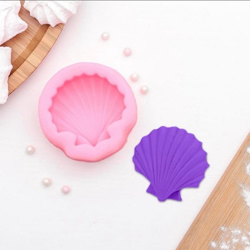 Молд силиконовый "Ракушка" 6х6х2,5 см