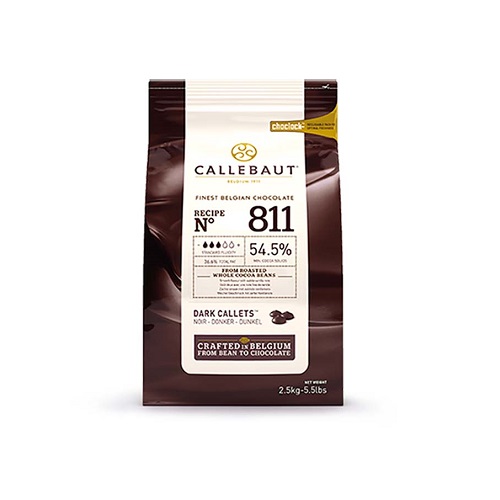 Шоколад темный Callebaut Select 54,5% (2,5 кг)