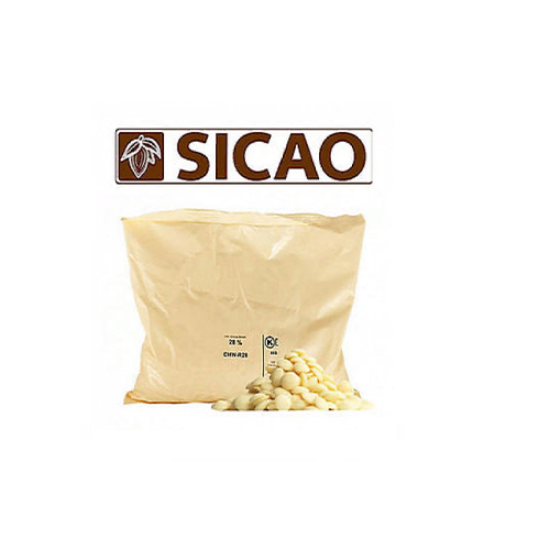 Шоколад белый Sicao 28 %, 2,5 кг