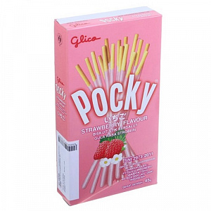 Палочки поки GLICO со вкусом клубники